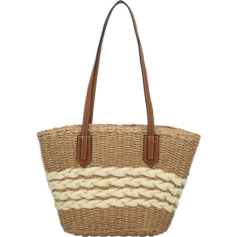 Dámska kabelka na rameno béžová - Firenze Oktavie béžová 64284668