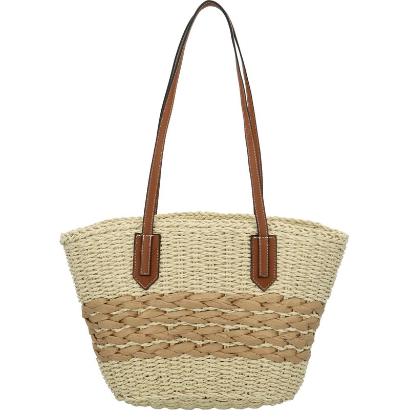 Dámska kabelka na rameno krémová - Firenze Oktavie krémová 64284669