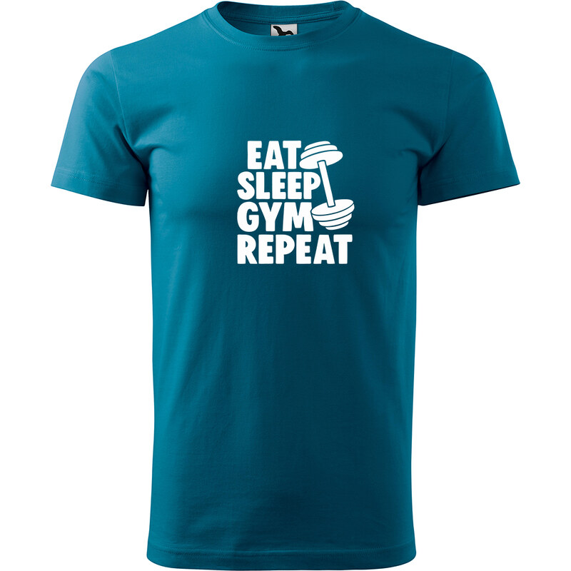 Handel Tričko - Eat Sleep Gym Repeat 64246194