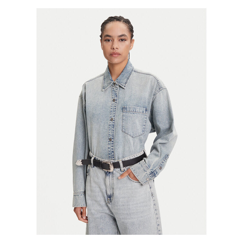 džínsová košeľa Miss Sixty 64249765