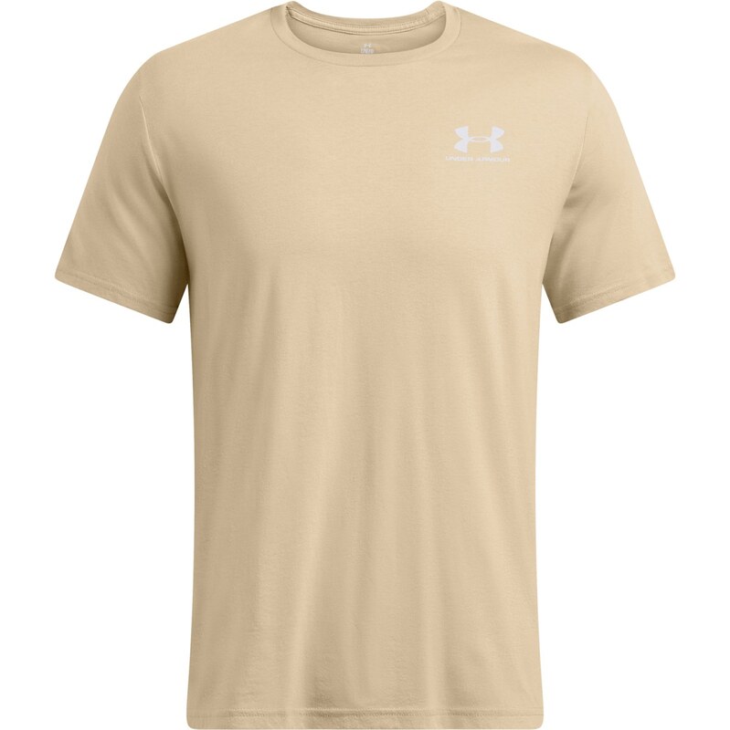 Under Armour Men Sportstyle Left Chest SS T-Shirt Brown 64249942