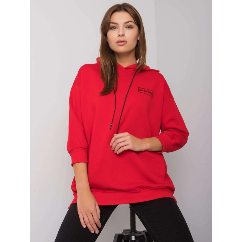 FPrice Mikina RV BL 6935.18P červená 49735839