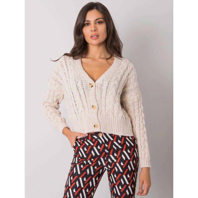 FPrice Dámsky sveter D90031J90792A2 béžový 49736947