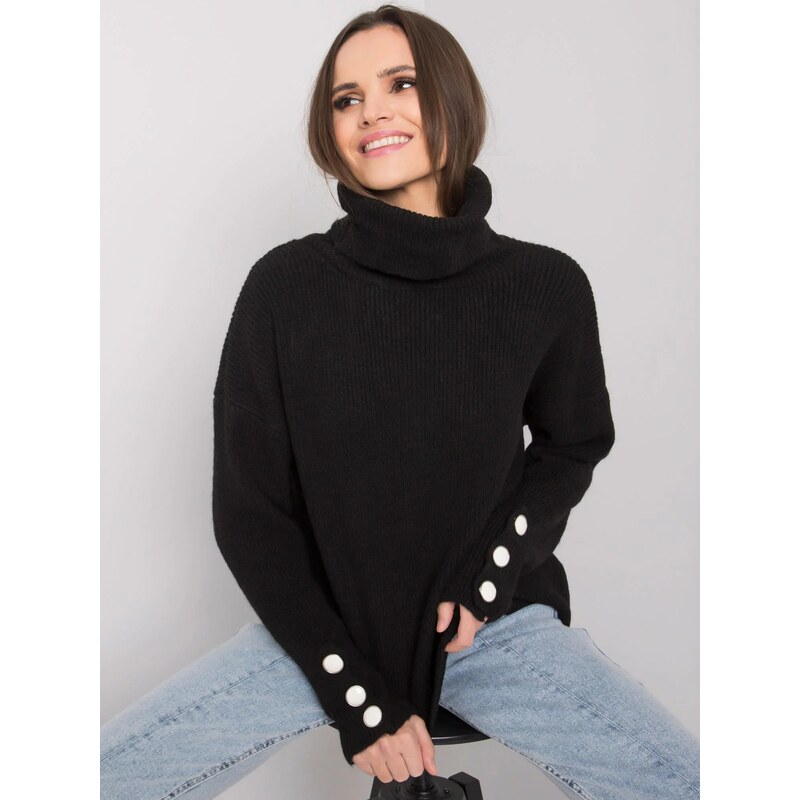 FPrice Dámsky sveter LC SW 15 2.01 čierny 49737331