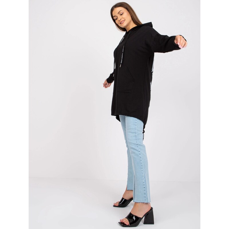 FPrice Dámska mikina-DHJ-BL-20136.37-čierna 49738388