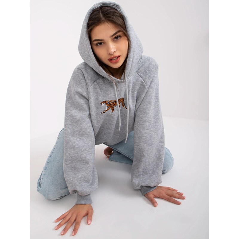 FPrice Mikina EM BL 651.99 sivá 49738978