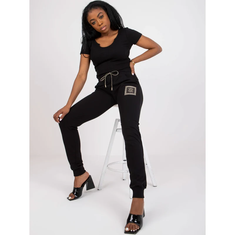 FPrice Tepláky RV DR 7284.43 čierna 49739318