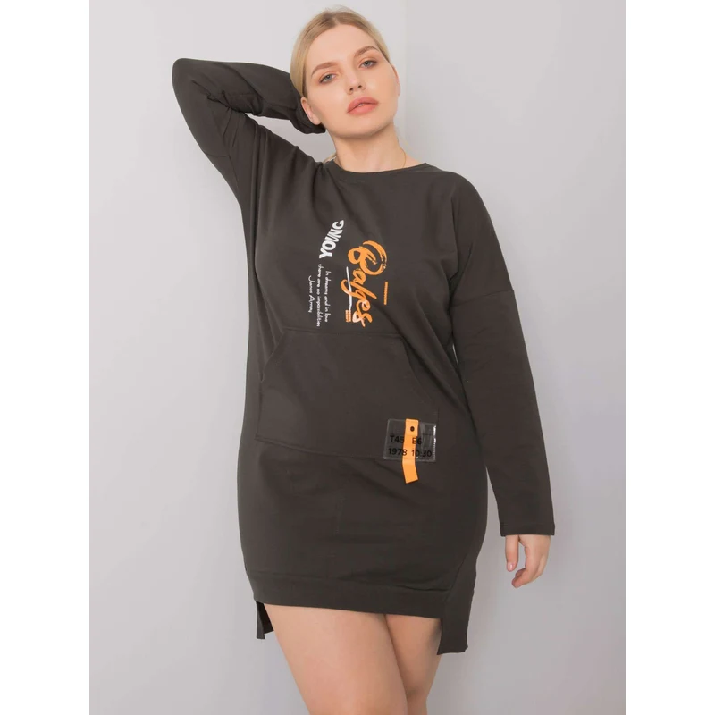 FPrice Šaty RV SK 7178.44 tmavá khaki 49742429