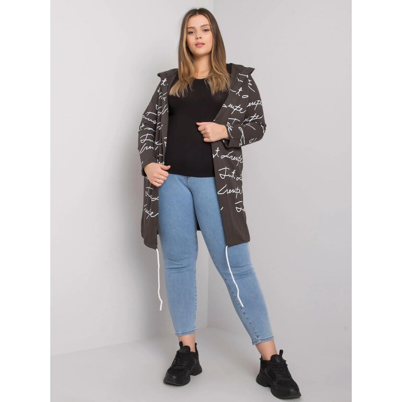 FPrice Dámska mikina RV NA 6892.11P tmavá khaki 49742642