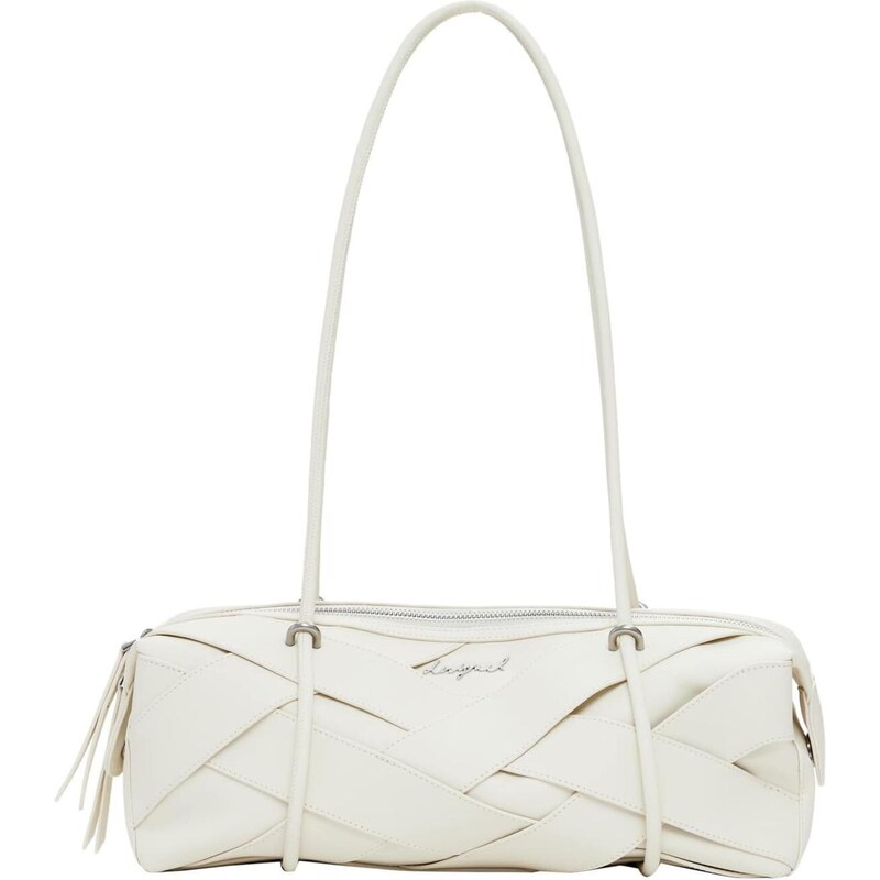 Desigual Kabelka na rameno šedobiela 64255820