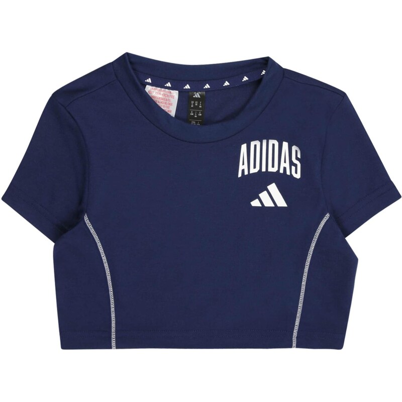 ADIDAS SPORTSWEAR Funkčné tričko tmavomodrá / biela 64255815