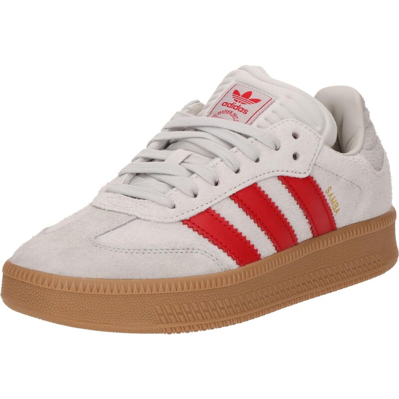 ADIDAS ORIGINALS Nízke tenisky SAMBA zlatá / sivá / krvavo červená 64255889