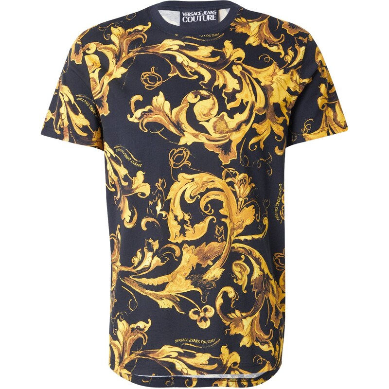 Versace Jeans Couture Tričko tmavožltá / čierna 64255953