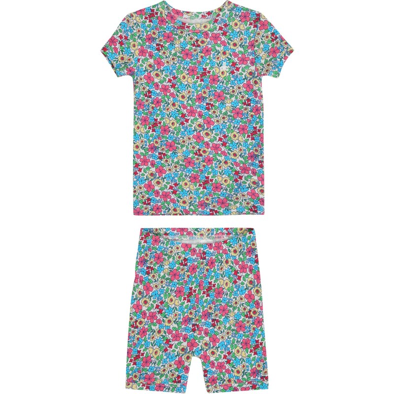 GAP Pyžamo nebesky modrá / svetložltá / ružová / biela 64339565