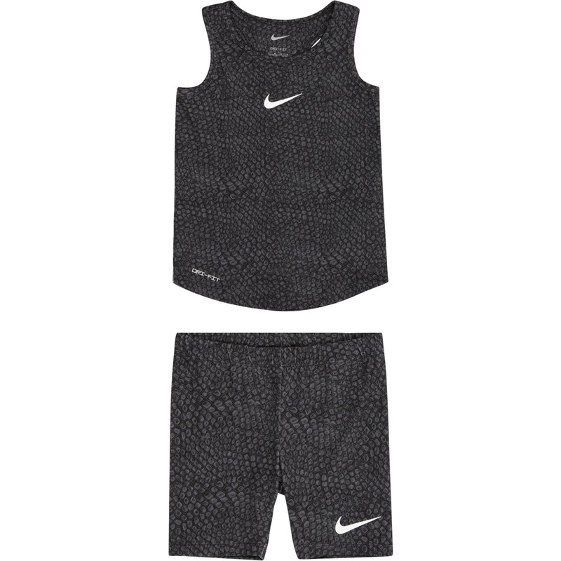 Nike Sportswear Set SWOOSH sivá / čierna / biela 64255976