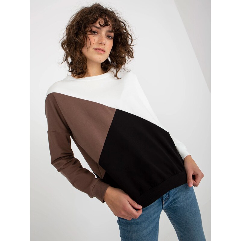 FPrice Mikina RV BL 8463.41P biela a čierna 49748234