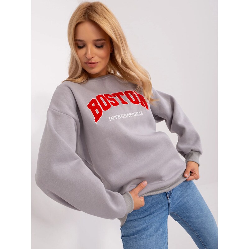 FPrice Mikina EM BL 617 8.10 šedá 49863813