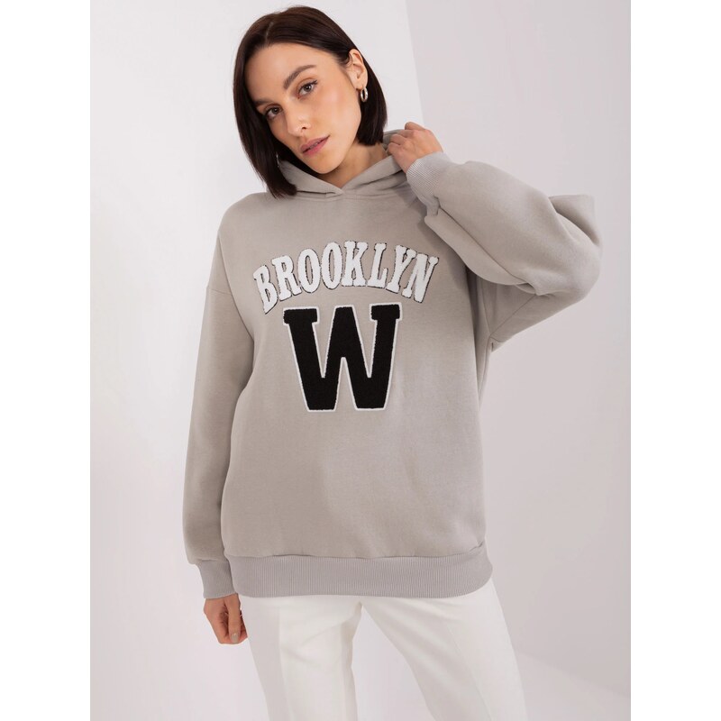 FPrice Mikina EM BL 656 3.99P sivá 49780711