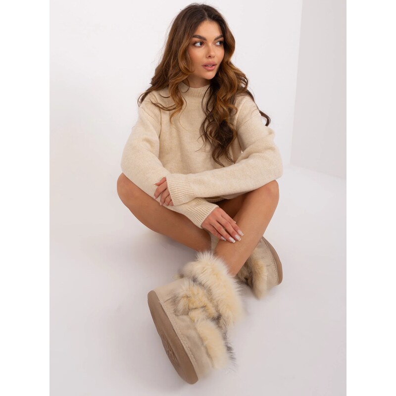 FPrice Šaty LC SK 0568.01P svetlo béžová 49789709