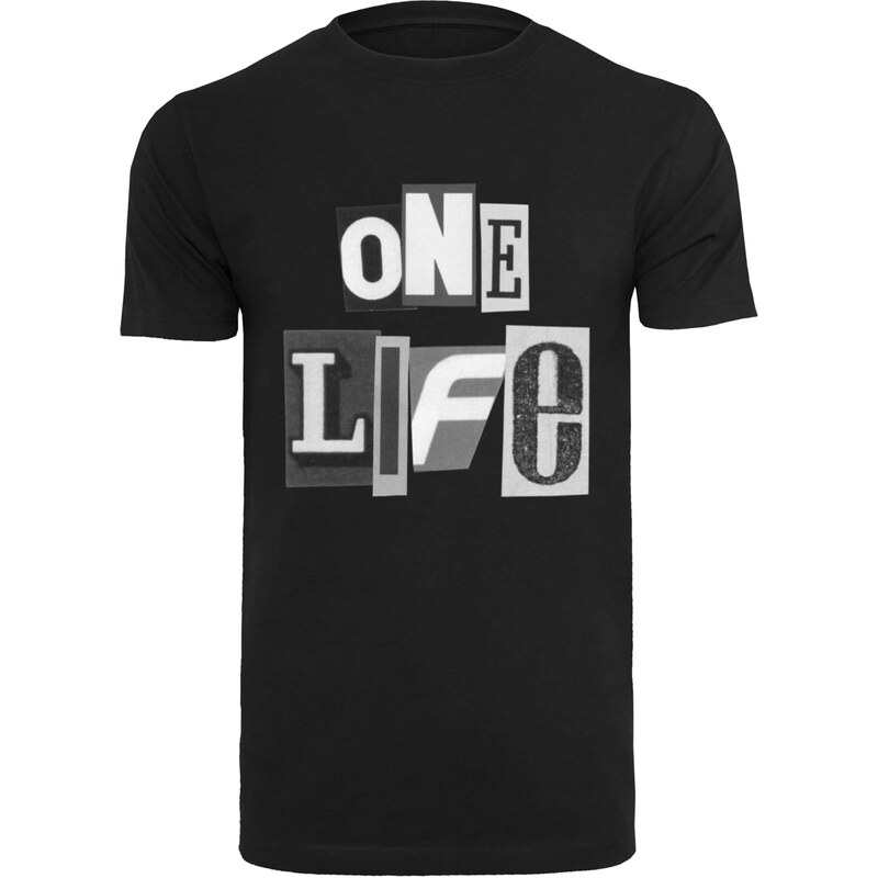 Mister Tee Tričko One Life sivá / tmavosivá / čierna / biela 65873903