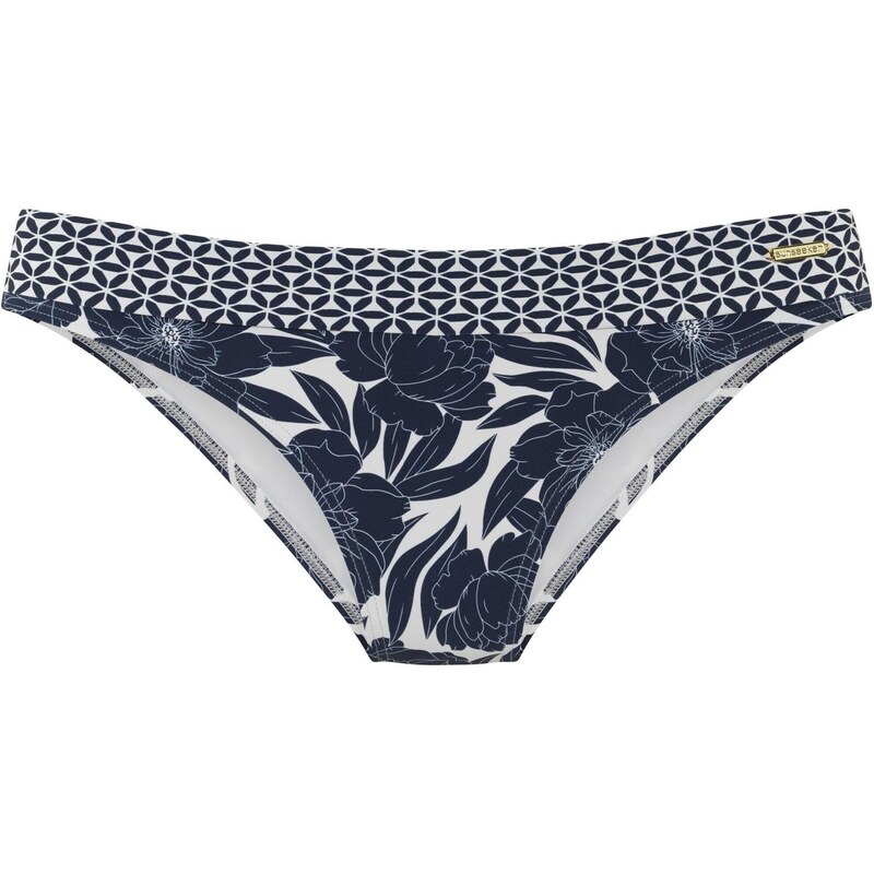 SUNSEEKER Bikinové nohavičky námornícka modrá / biela 66858015
