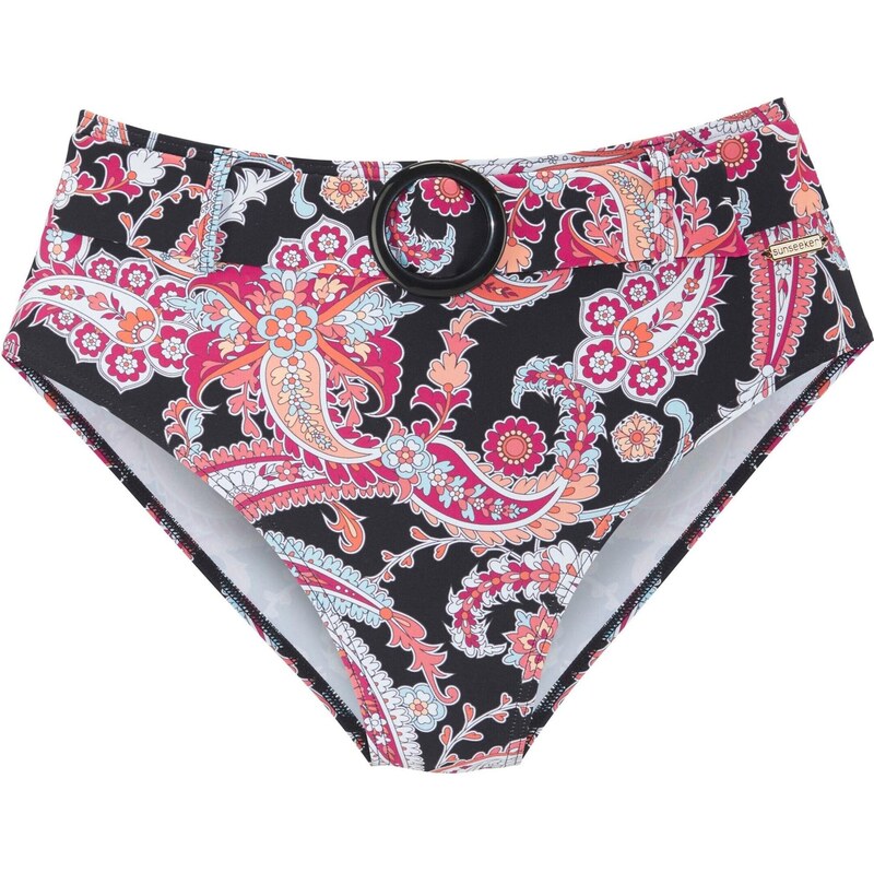 SUNSEEKER Bikinové nohavičky pastelovo modrá / ružová / čierna / biela 66858117