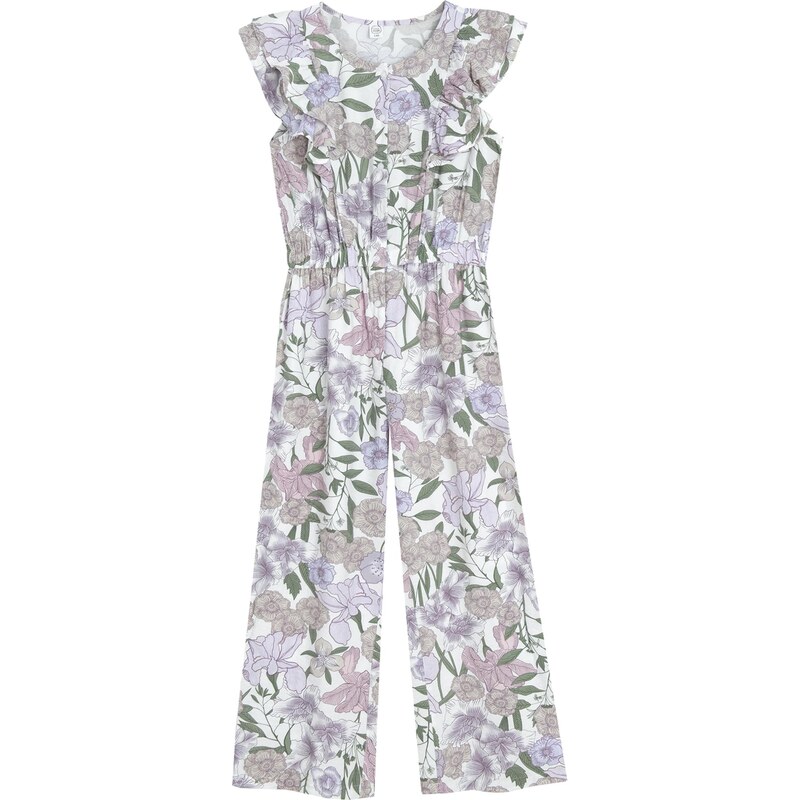 Cool Club Overal zelená / fialová / svetlofialová / šedobiela 64382806