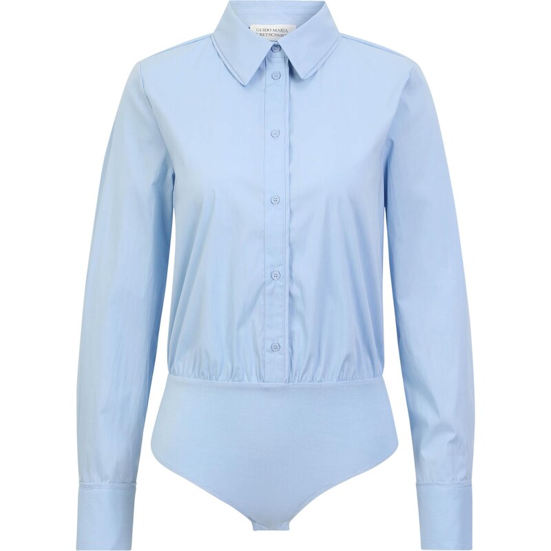 Guido Maria Kretschmer Women Blúzkové body Farina svetlomodrá 65882487