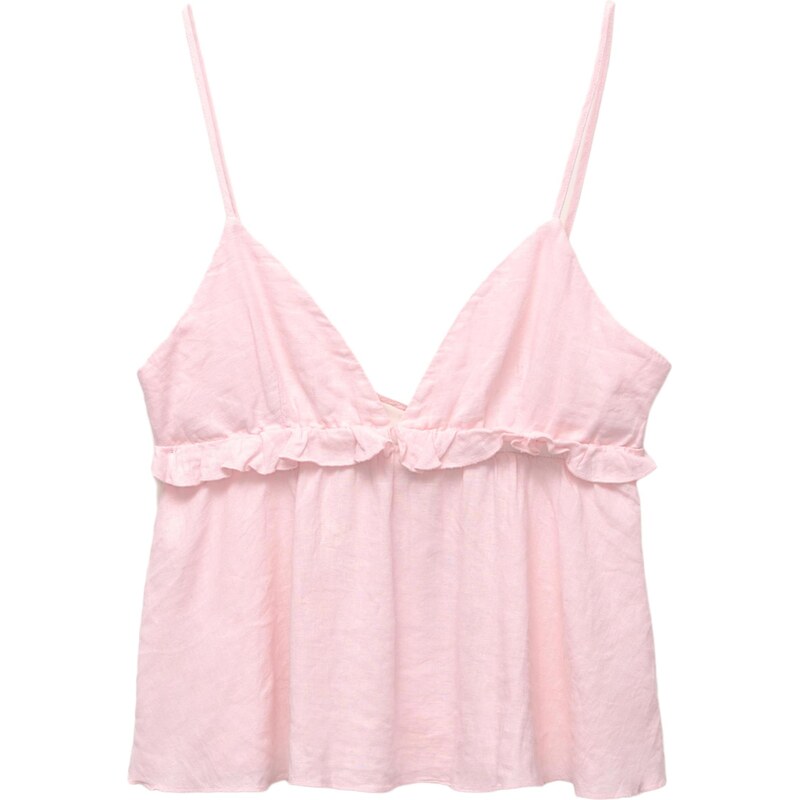 Pull&Bear Top ružová 65882475