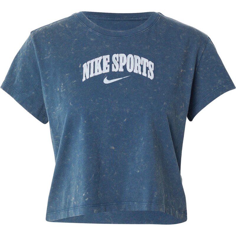 Nike Sportswear Tričko námornícka modrá / sivá / fialová 64273552