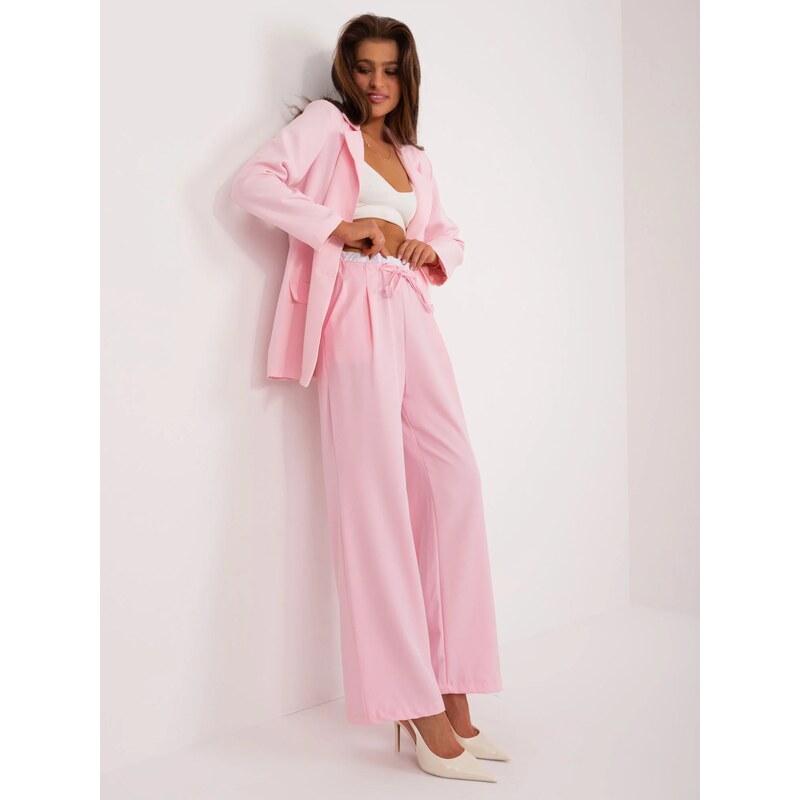 FPrice DHJ SP nohavice A7327TR.28 svetlo ružová 52359251