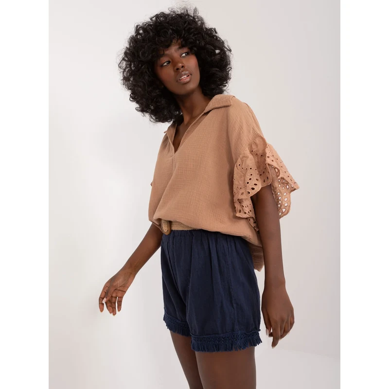 FPrice DHJ šortky SN 5536.34X tmavomodrá 52359854