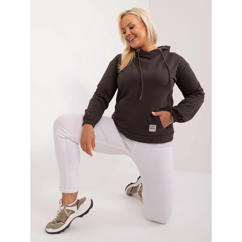 FPrice Mikina RV BL 8655 1.13X dark khaki 55437078