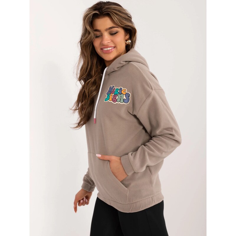 FPrice Mikina D20005M02679A dark lilac 55839340