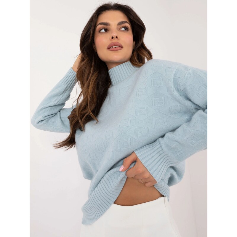 FPrice Jumper AT SW 2339.54 svetlomodrý 61297106