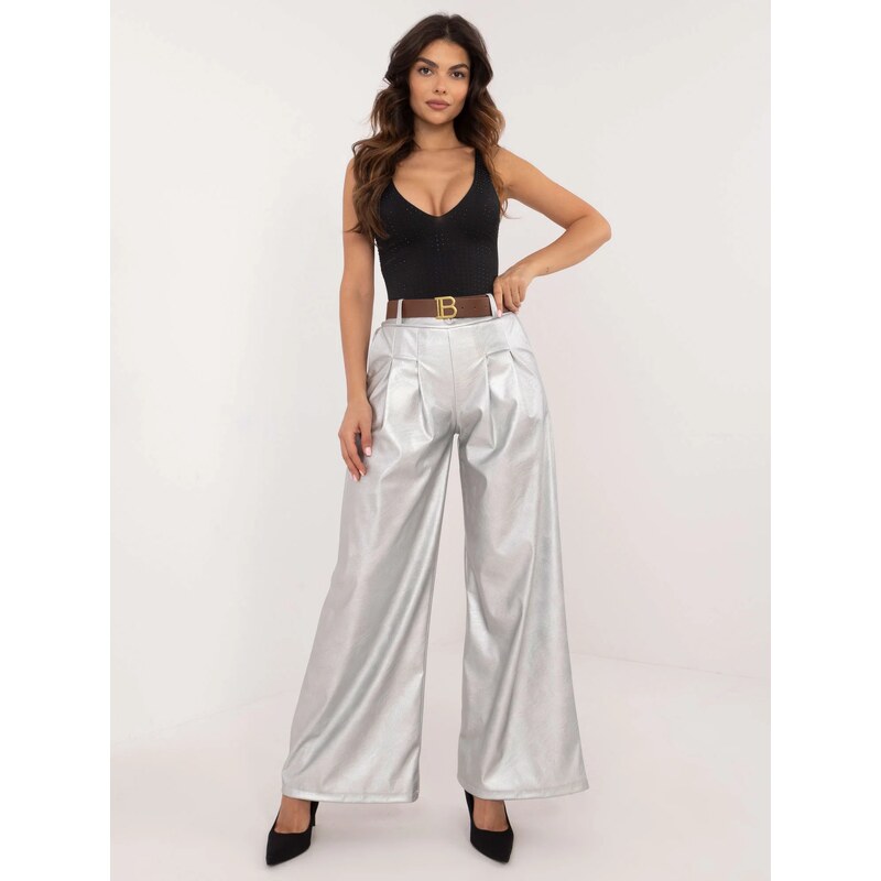 FPrice Nohavice DHJ SP 19899.22X strieborné 60562569