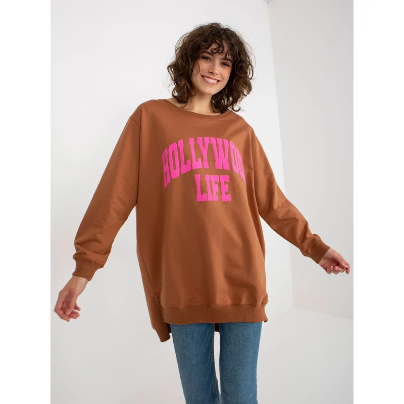 FPrice Mikina VI BL 3102.01P hnedá 49916441