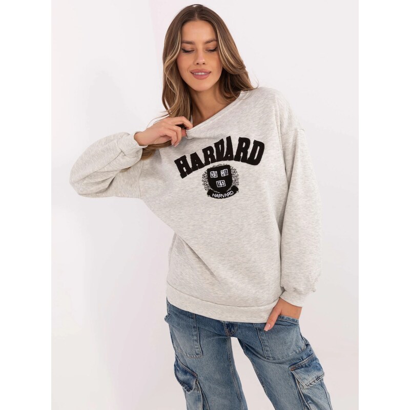 FPrice Mikina EM BL 617 16.01X svetlo šedá 62305787