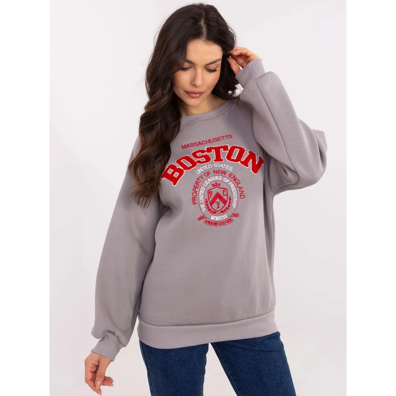 FPrice Mikina EM BL 617 15.51P sivá 62305802