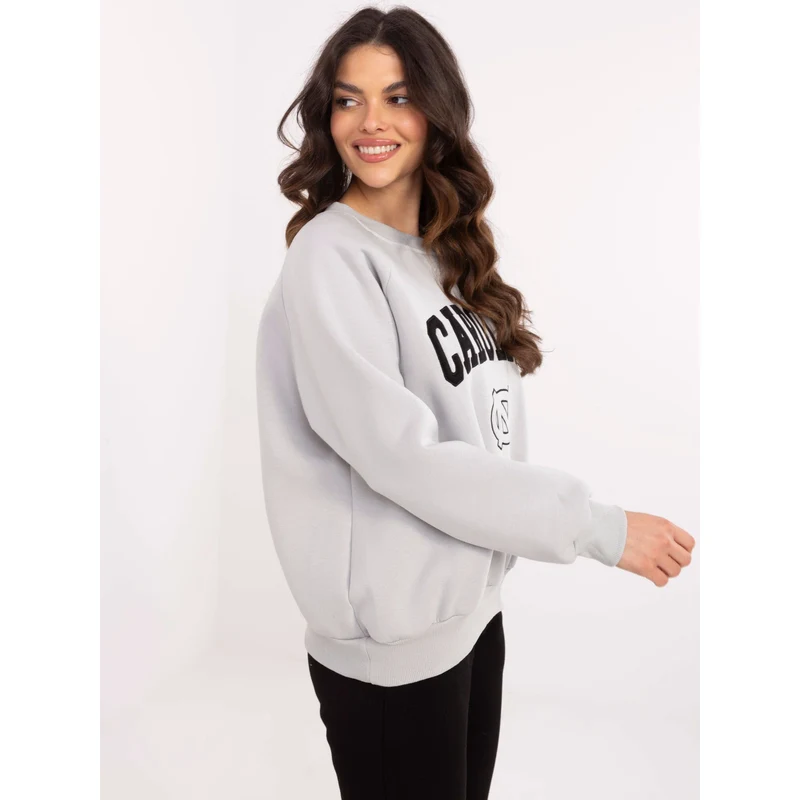 FPrice Mikina EM BL 857 1.92P svetlo šedá 62305809