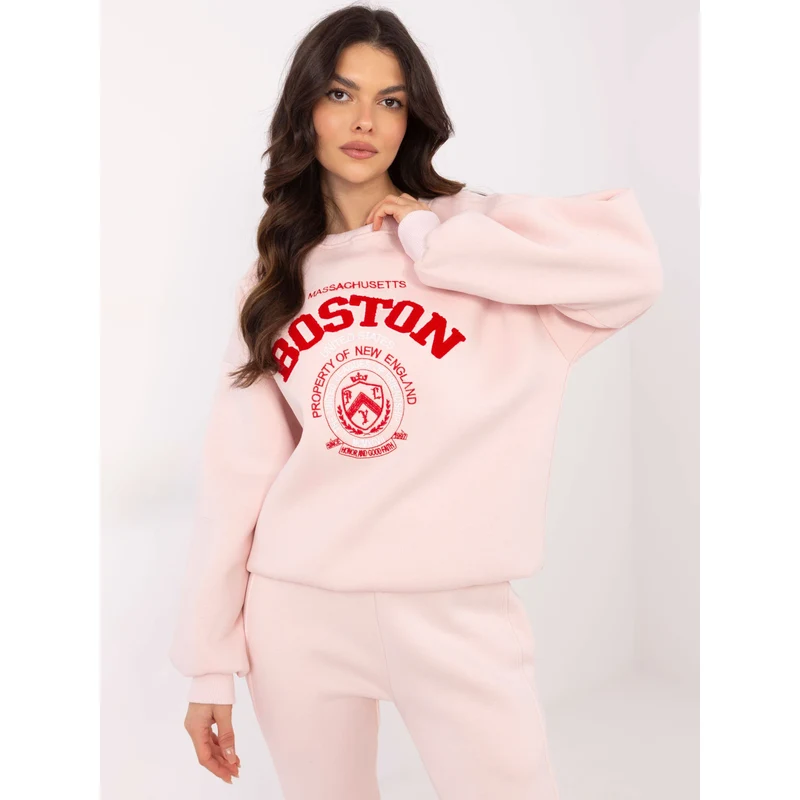 FPrice Mikina EM BL 617 15.51P svetlo ružová 62305817