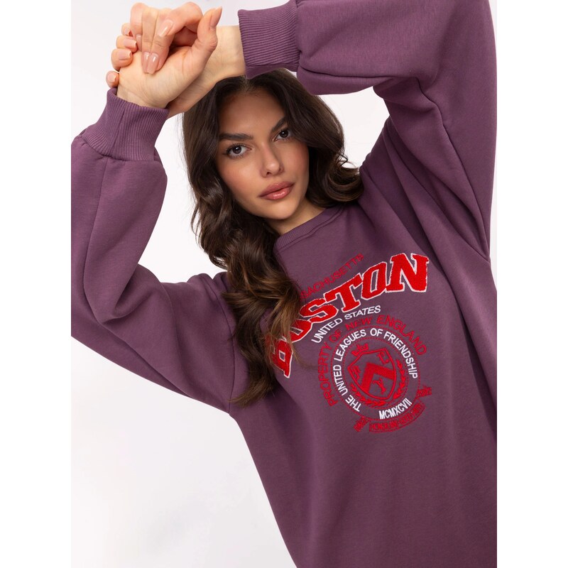 FPrice Blúzka EM BL 617 15.55P tmavo fialová 61961985