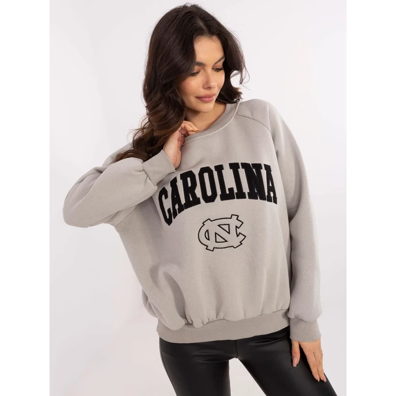 FPrice Mikina EM BL 857 1.92P sivá 62305838