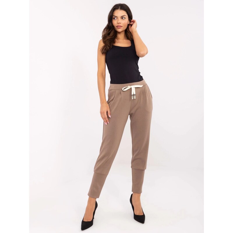 FPrice Nohavice DHJ SP 9283.83P hnedé 62368587