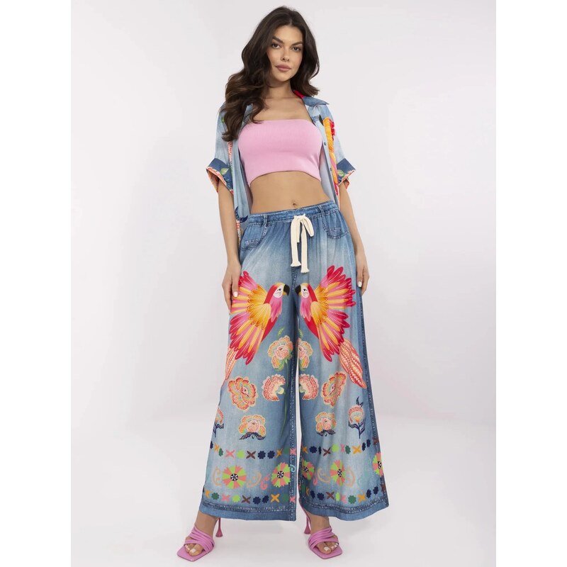 FPrice Nohavice DHJ SP 19183 6.79 modrá 62958112