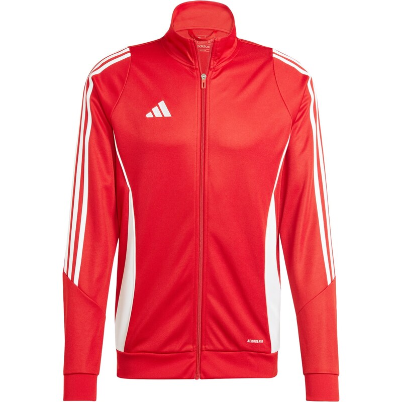 ADIDAS PERFORMANCE Tréningová bunda Tiro 24 červená / biela 64265201