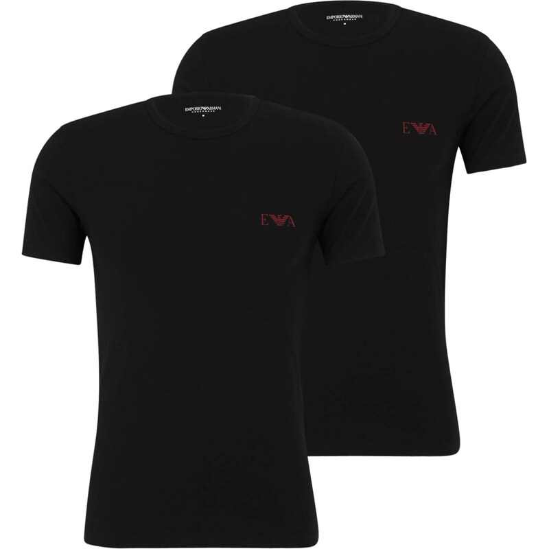 Emporio Armani Tričko červená / čierna 64266755