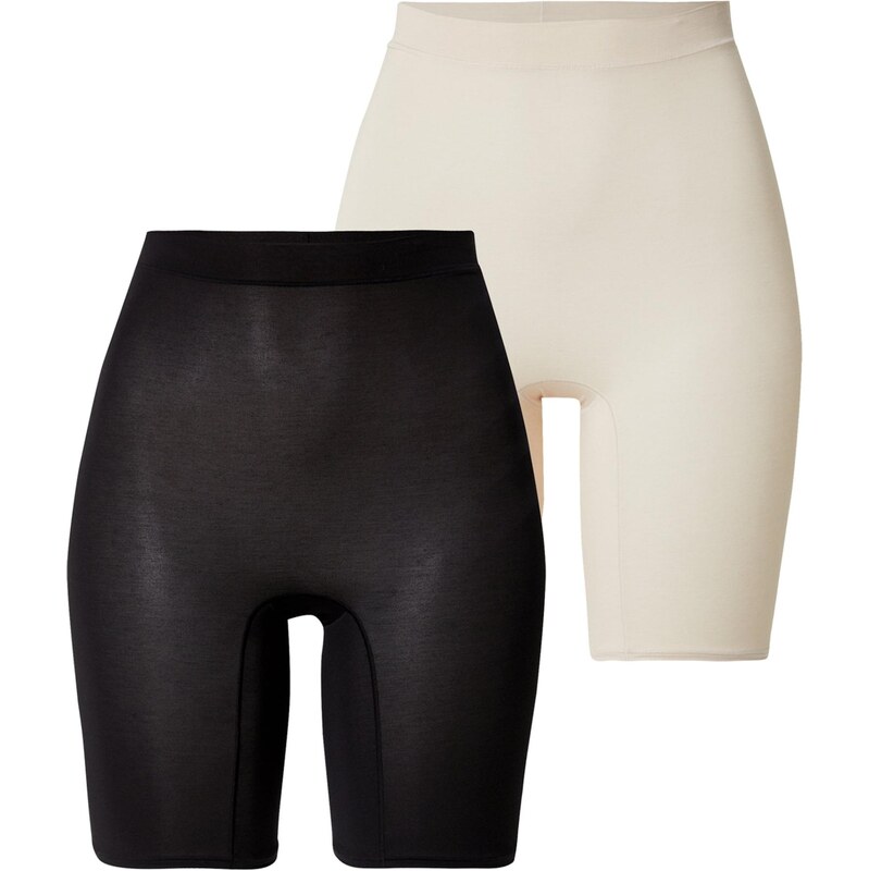 Lindex Dlhé spodky Blenda béžová / čierna 66008342