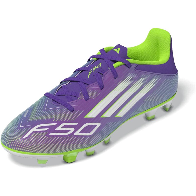 ADIDAS PERFORMANCE Kopačky F50 Club svetlosivá / neónovo zelená / 64266862