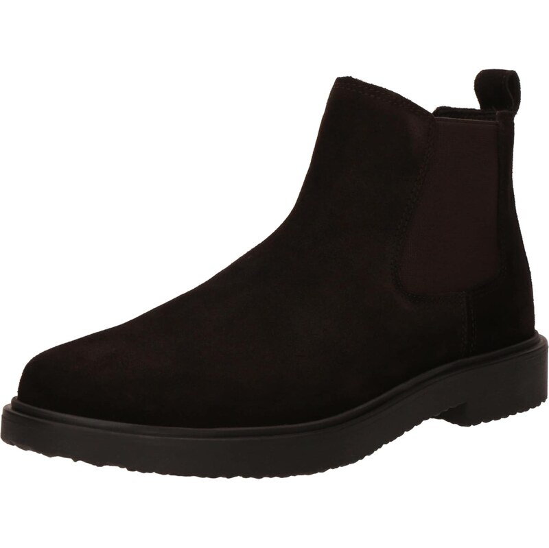 GEOX Chelsea čižmy MASSIMIANO tmavohnedá 64266887